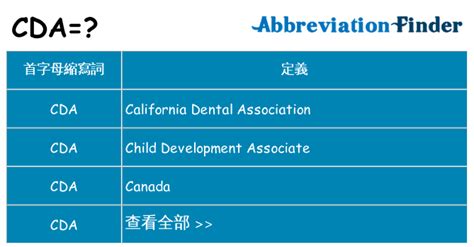 cda 意思|CDA是什么